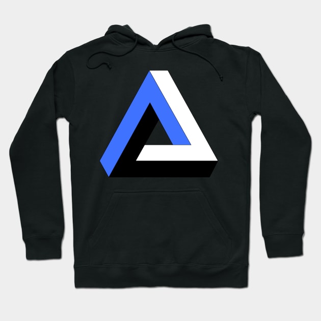 Penrose triangle Hoodie by Scar